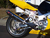 Quality Polishing example of Motor bike swing arm assembly