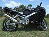 Quality Polishing example of More of the black bike