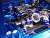 Quality Polishing example of Blue trumpets