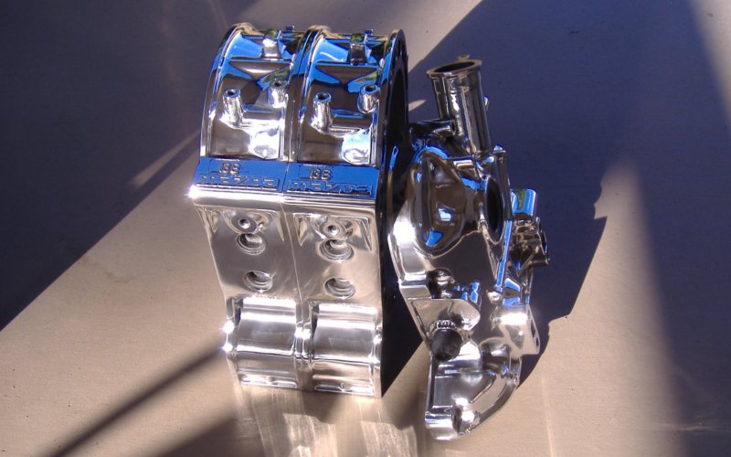 Polished Rotory Engine Part